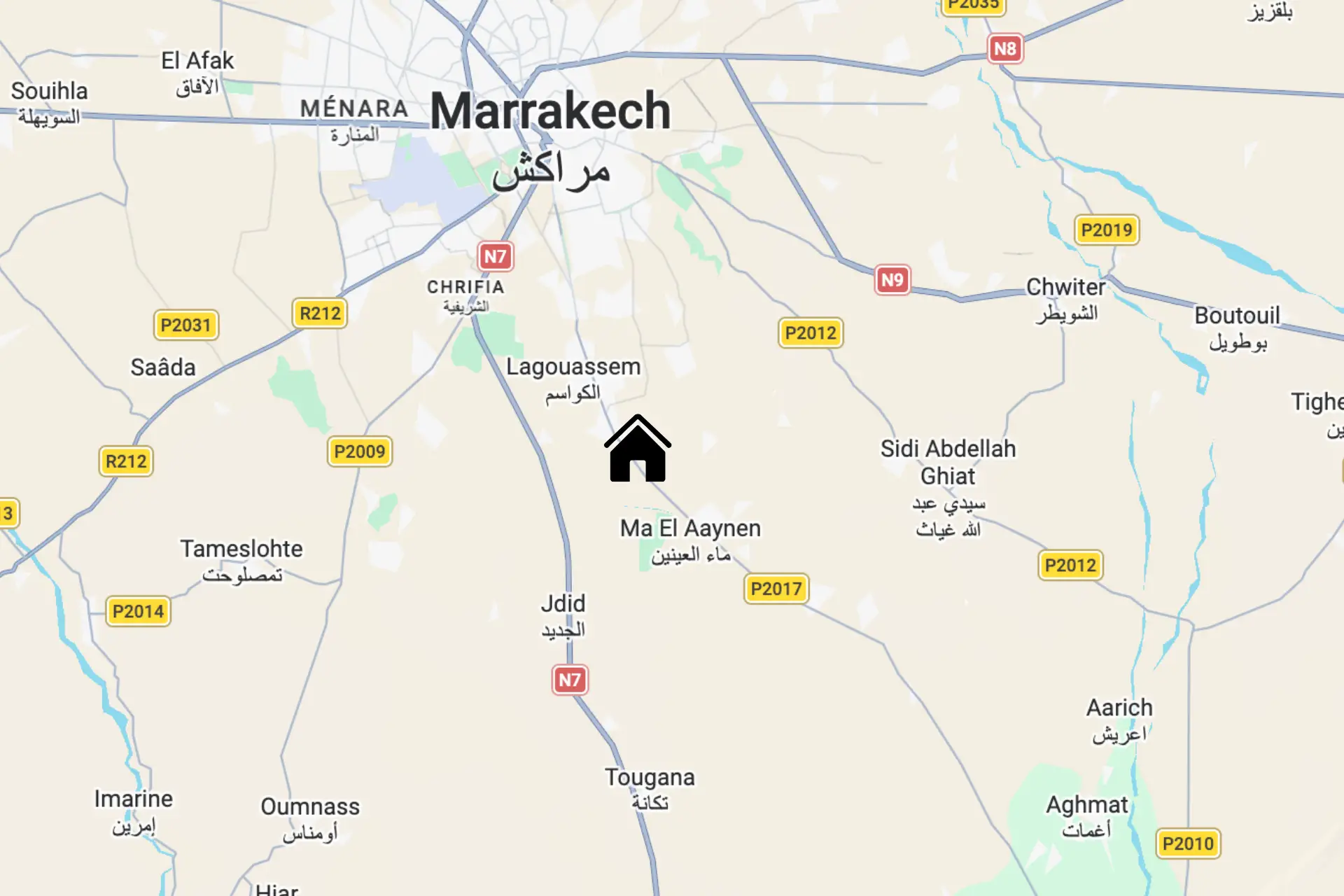 Carte du lieu