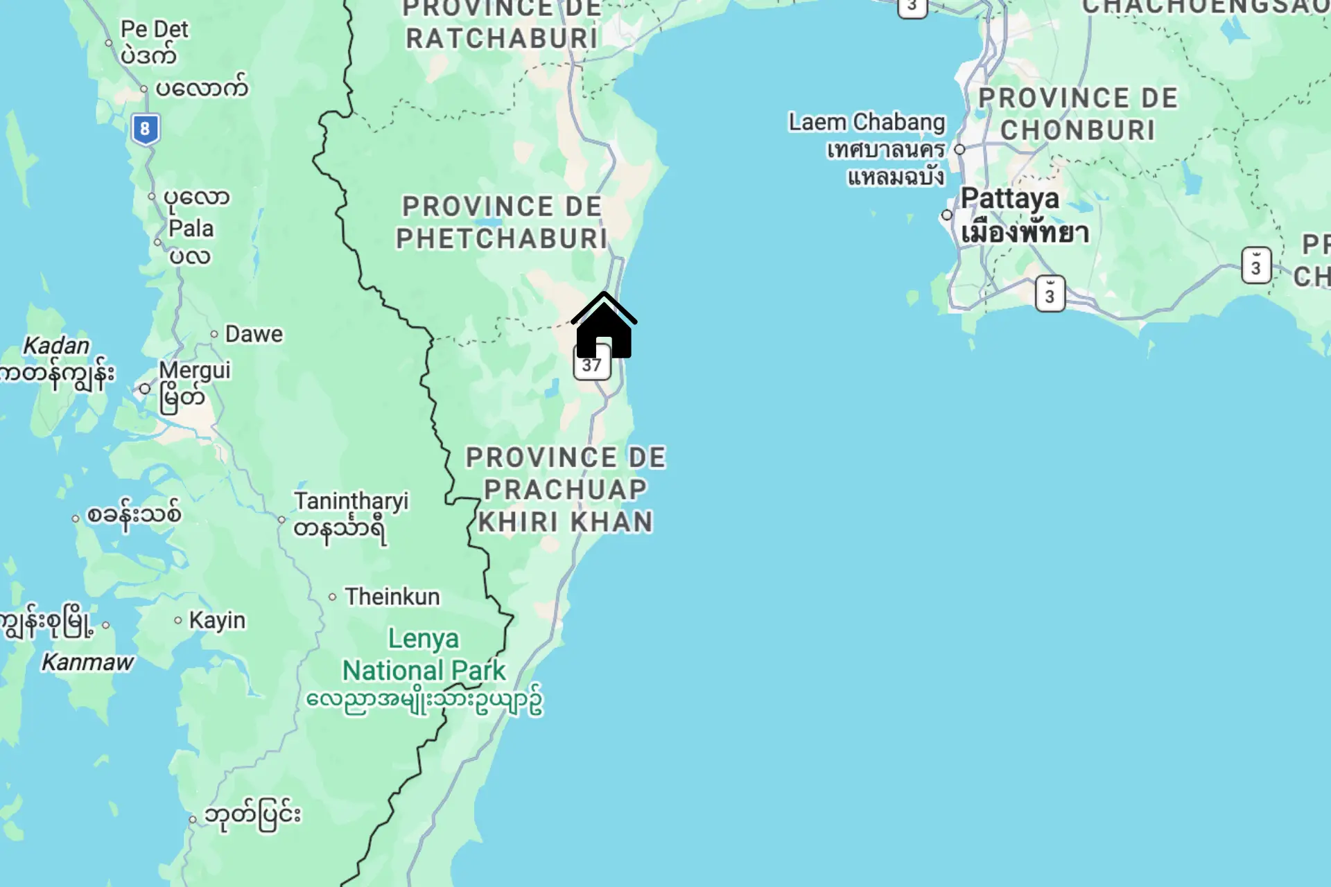 Carte du lieu