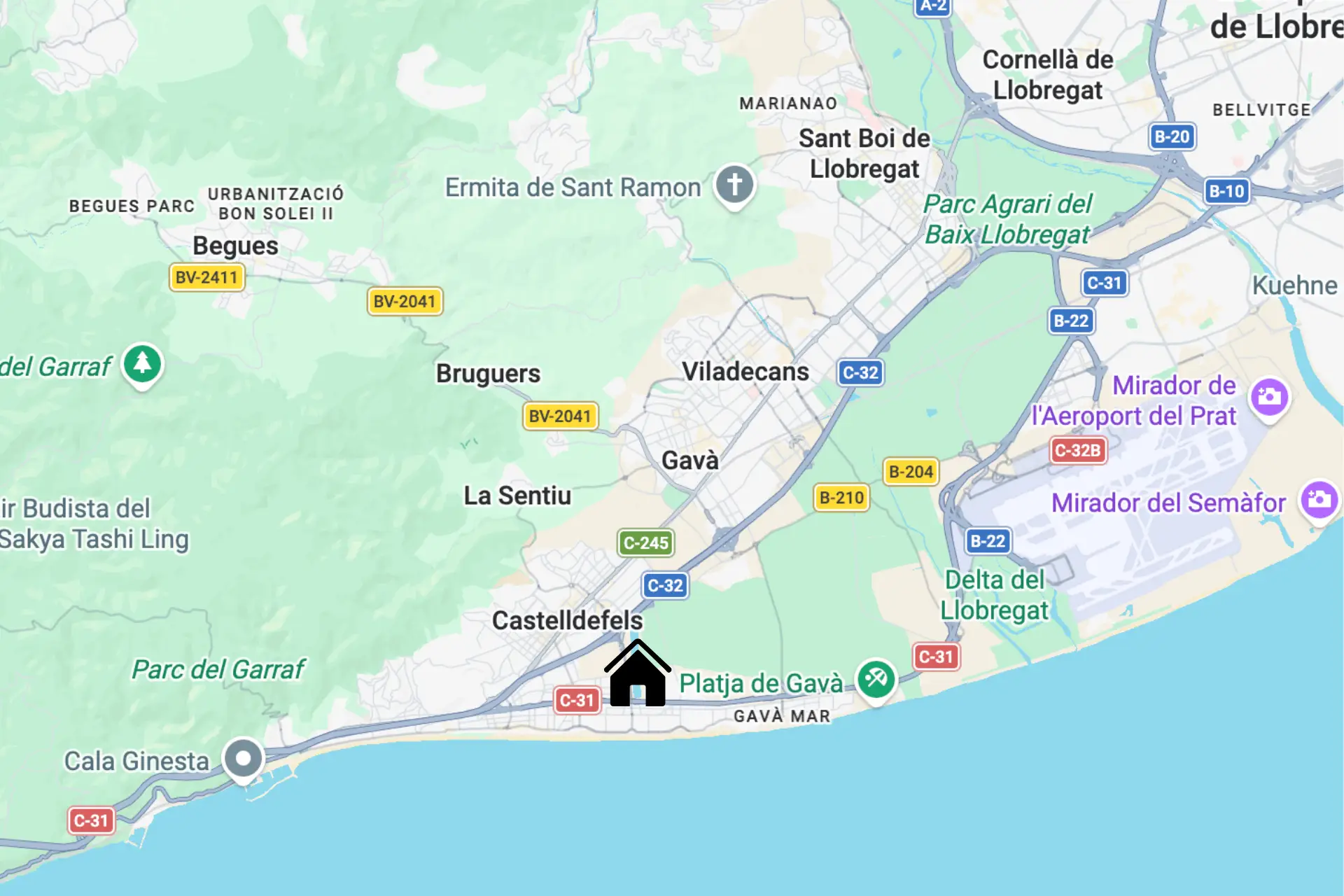 Carte du lieu