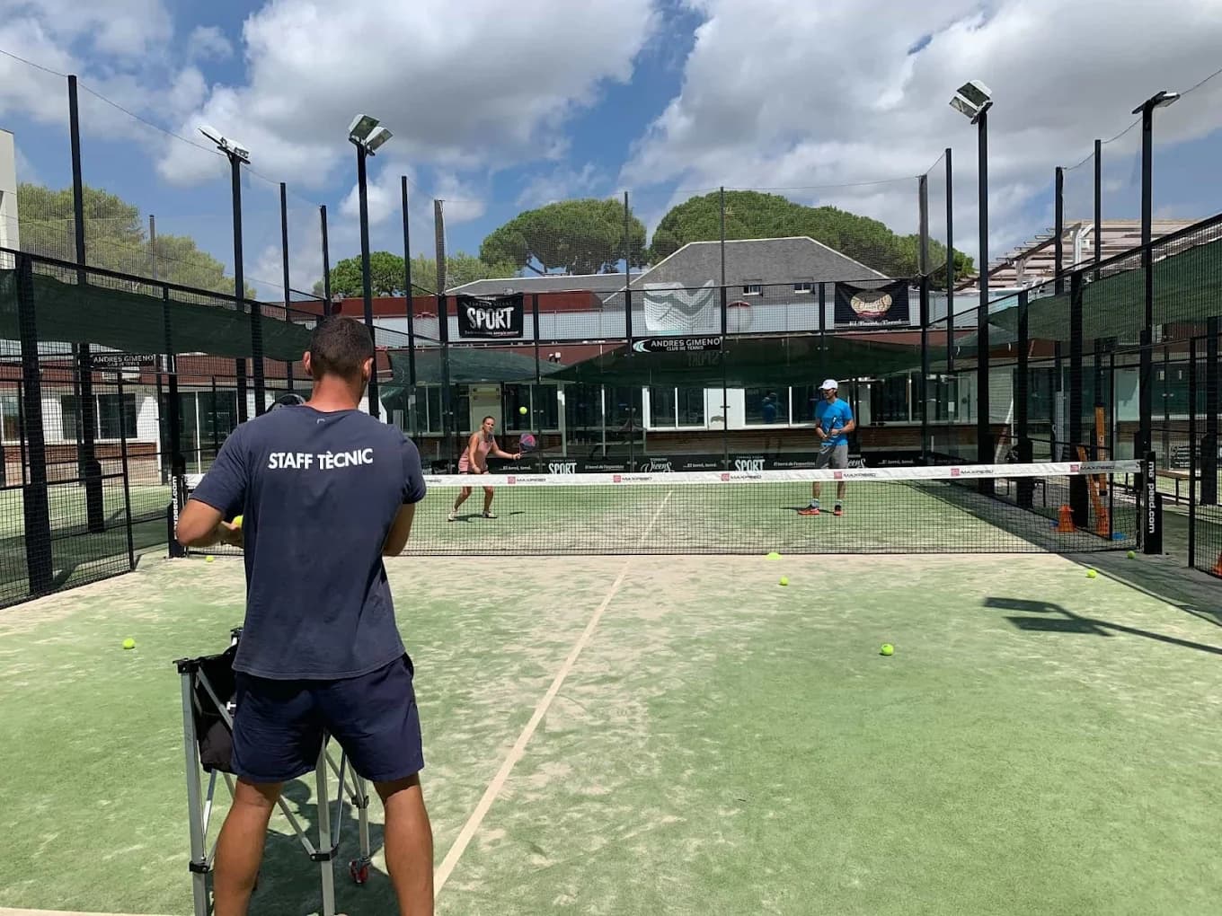 Cours de padel