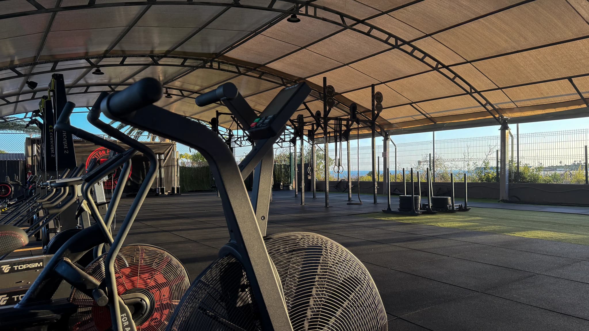 Fitness face à l’océan en Algarve